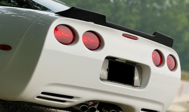 Спойлер крышки багажника Chevrolet Corvette 1997-2004 C5 ZR1 Style черный матовый фото