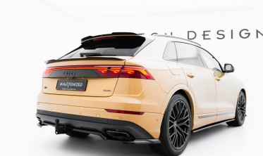 Диффузор (тюнинг накладка) на задний бампер Audi Q8 Mk1 2023- фото