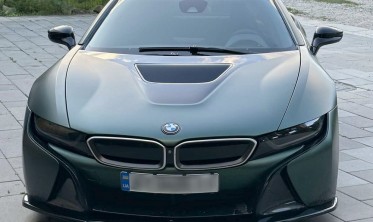 Диффузор (сплиттер) переднего бампера BMW I8  фото