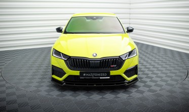 Дифузор переднього бампера Skoda Octavia RS MK4 вер.1 фото