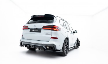 Накладка на задний бампер BMW X5 G05 послерестайл M-Pack вар. 2 фото