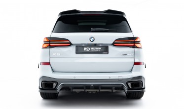 Накладка на задний бампер BMW X5 G05 послерестайл M-Pack вар. 2 фото