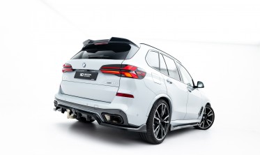 Накладка на задний бампер BMW X5 G05 послерестайл M-Pack вар. 2 фото