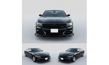 Тюнінговий дифузор переднього бампера Dodge Charger 2015-2023 v1 gloss фото