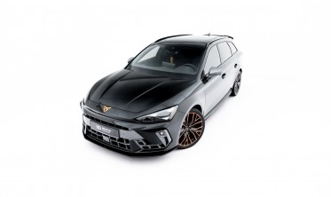 Тюнинг накладка на передний бампер Cupra Leon ST / Hatchback Mk1 2024- Street Pro фото