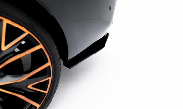 Тюнинг накладки на край заднего бампера Cupra Leon ST Mk1 2024- Street Pro фото