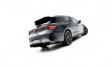 Тюнинг накладки на край заднего бампера Cupra Leon ST Mk1 2024- Street Pro фото