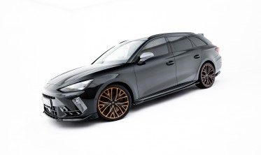 Листвы под боковые пороги Cupra Leon ST / Hatchback Aero Mk1 вар. 2 фото