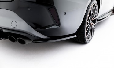 Тюнинговые накладки на задний бампер Cupra Leon MK1 ST вар. 1 фото