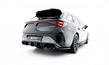 Боковые накладки (элероны) на задний бампер Cupra Leon ST Mk1 вар. 2 фото