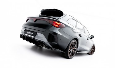 Тюнинг элероны на край заднего бампера Cupra Leon ST Mk1 2024- вар. 4 фото