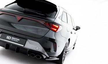 Тюнинг накладки на край заднего бампера Cupra Leon ST Mk1 рест. вар. 5 фото