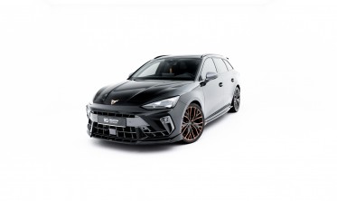 Тюнинг накладка на передний бампер Cupra Leon ST / Hatchback Mk1 2024- вар. 1 фото