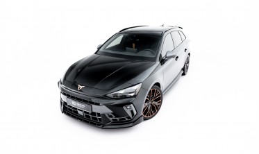 Тюнинг накладка на передний бампер Cupra Leon ST / Hatchback Mk1 2024- вар. 1 фото