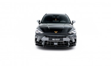Тюнинг сплиттер на передний бампер Cupra Leon ST / Hatchback Mk1 рест. вар. 2 фото