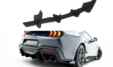 Центральный диффузор на задний бампер Ford Mustang Mk7 Dark Horse серия Street Pro фото