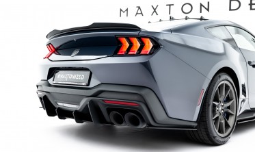 Боковые элероны на задний бампер Ford Mustang Mk7 Dark Horse серия Street Pro фото