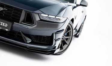 Передний сплиттер + накладки на бампер Ford Mustang Mk7 Dark Horse Street Pro фото