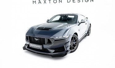 Передний сплиттер + накладки на бампер Ford Mustang Mk7 Dark Horse Street Pro фото