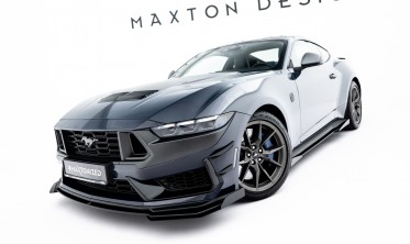 Передний сплиттер + накладки на бампер Ford Mustang Mk7 Dark Horse Street Pro фото