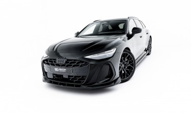 Тюнінг спліттер на передній бампер Audi A6 C9 S-line вар. 2 Maxton-design фото