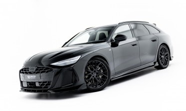 Тюнинг накладки под боковые пороги Audi A6 C9 S-line вар. 2 фото