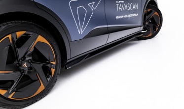 Тюнінг дифузори (леза) під бокові пороги Cupra Tavascan Mk1 фото