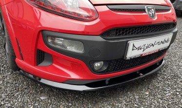 Тюнінговий дифузор під передній бампер Fiat Punto Evo Abarth фото