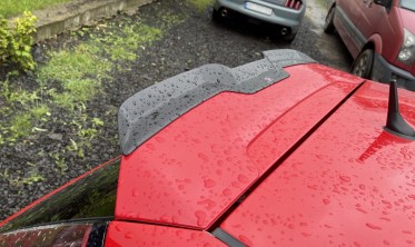 Накладка на спойлер багажника Fiat Punto Evo версия Abarth фото