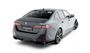 Тюнинг накладка на задний бампер BMW 5 / i5 G60, G61 M-Pack Maxton-design вар. 2 фото