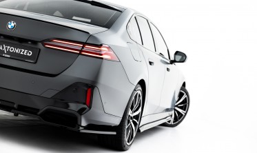 Тюнинг накладка на задний бампер BMW 5 / i5 G60, G61 M-Pack Maxton-design вар. 2 фото