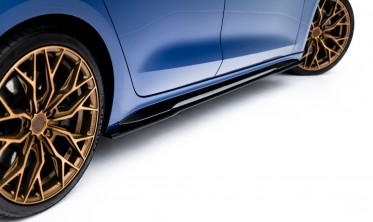 Тюнинг накладки (листвы) под пороги Audi A5 S-Line / S5 B10 Street Pro фото