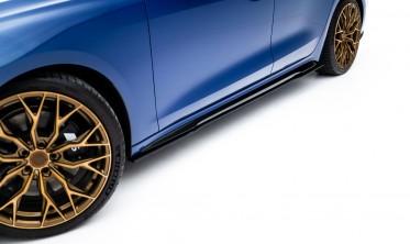 Тюнинг накладки (листвы) под пороги Audi A5 S-Line / S5 B10 Street Pro фото