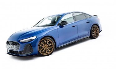 Тюнинг накладки (листвы) под пороги Audi A5 S-Line / S5 B10 Street Pro фото