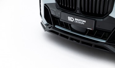 Тюнинговая накладка (диффузор) на передний бампер BMW X5 G05 рестайл M-Pack вар. 1 фото