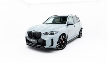 Тюнинговая накладка (диффузор) на передний бампер BMW X5 G05 рестайл M-Pack вар. 1 фото