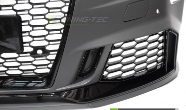 Передній тюнінг бампер Audi A3 8V 2017-2020 у стилі RS3 фото