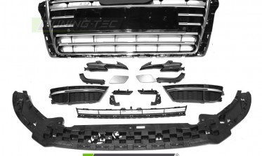 Передній тюнінг бампер Audi A3 8V Sportback 2017-2020 у стилі S3 фото