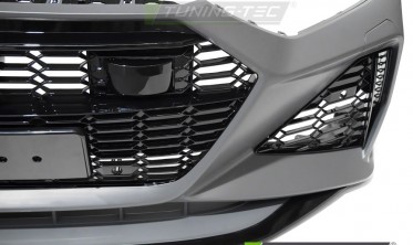 Тюнинговый передний бампер Audi A7 4G 2018-2023 в стиле RS7 фото