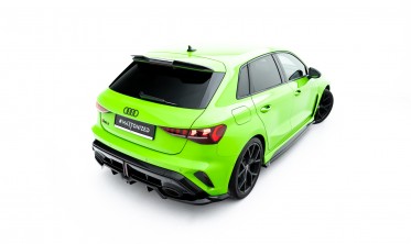 Тюнінговий 3D спойлер на кришку багажника Audi RS3 / S3 / A3 S-Line Sportback 8Y фото