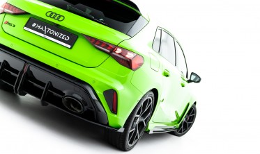 Диффузор + накладки заднего бампера Audi RS3 8Y Sportback 2024- Street Pro фото