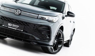 Тюнинг накладка на передний бампер Volkswagen Tiguan Mk3 R-Line вар. 1 фото