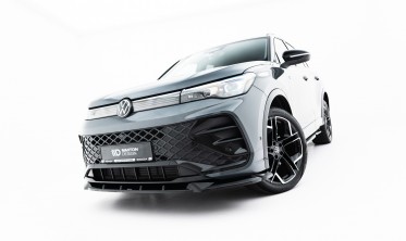 Тюнинг накладка на передний бампер Volkswagen Tiguan Mk3 R-Line вар. 1 фото