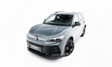 Тюнинг накладка на передний бампер Volkswagen Tiguan Mk3 R-Line вар. 1 фото