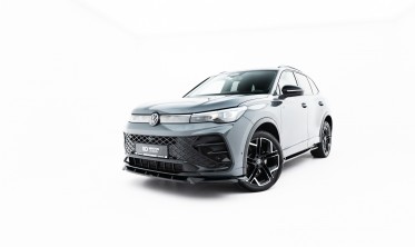 Тюнинг накладка на передний бампер Volkswagen Tiguan Mk3 R-Line вар. 1 фото