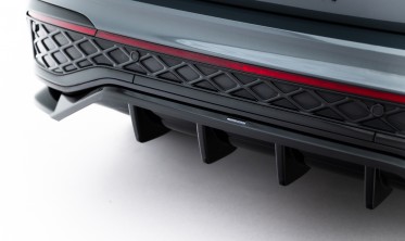 Тюнинг диффузор на задний бампер VW Tiguan Mk3 R-Line (Макстон) фото