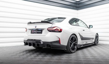 Тюнинг диффузор на задний бампер BMW 2 Coupe G42 M-Pack, M240i Maxton-design фото