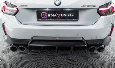 Тюнинг диффузор на задний бампер BMW 2 Coupe G42 M-Pack, M240i Maxton-design фото