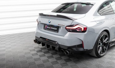 Тюнинг диффузор на задний бампер BMW 2 Coupe G42 M-Pack, M240i Maxton-design фото