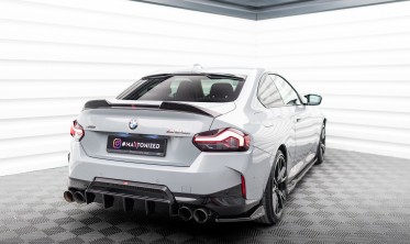 Тюнинг диффузор на задний бампер BMW 2 Coupe G42 M-Pack, M240i Maxton-design фото